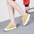 [GIRLS GOOB] Women's Lace Up Comfort Sneakers, Loafers Mules Synthetic Leather + Canvas - Made in KOREA